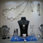 Joyeria: aguamarina - joyería de plata - collares de piedras naturales- empresa artesana de la comunidad valenciana -